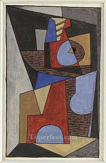Composición cubista 1910 cubismo Pablo Picasso Pintura al óleo